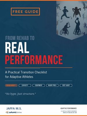 From Rehab to Real Performance — Free Transition Checklist cover