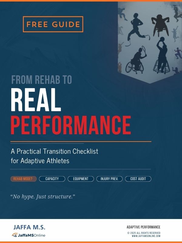 From Rehab to Real Performance — Free Transition Checklist