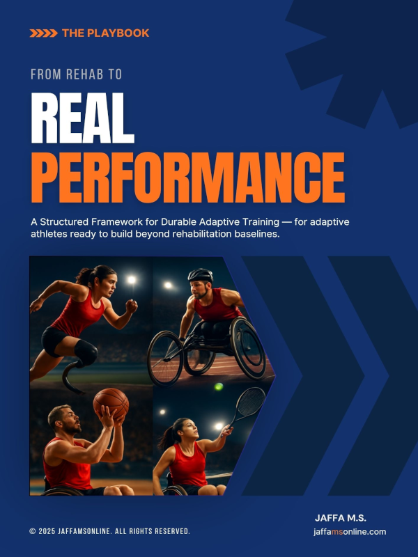From Rehab to Real Performance — The Playbook